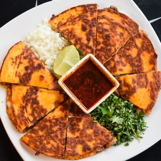 Pizza Birria Quesadilla