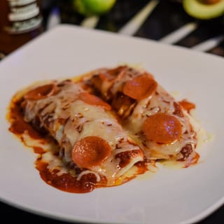 Kids Pizza Enchiladas