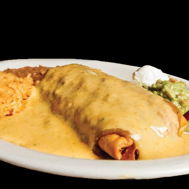Chimichanga Plate.