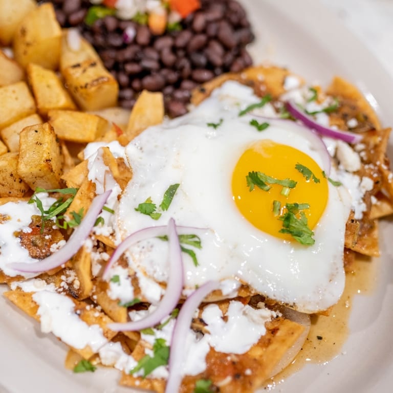 Delicious Chilaquiles Await You